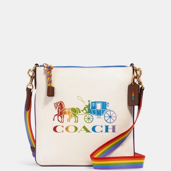 Coach Bags Coach Jes Slim Crossbody With Rainbow Horse And Ca Poshmark